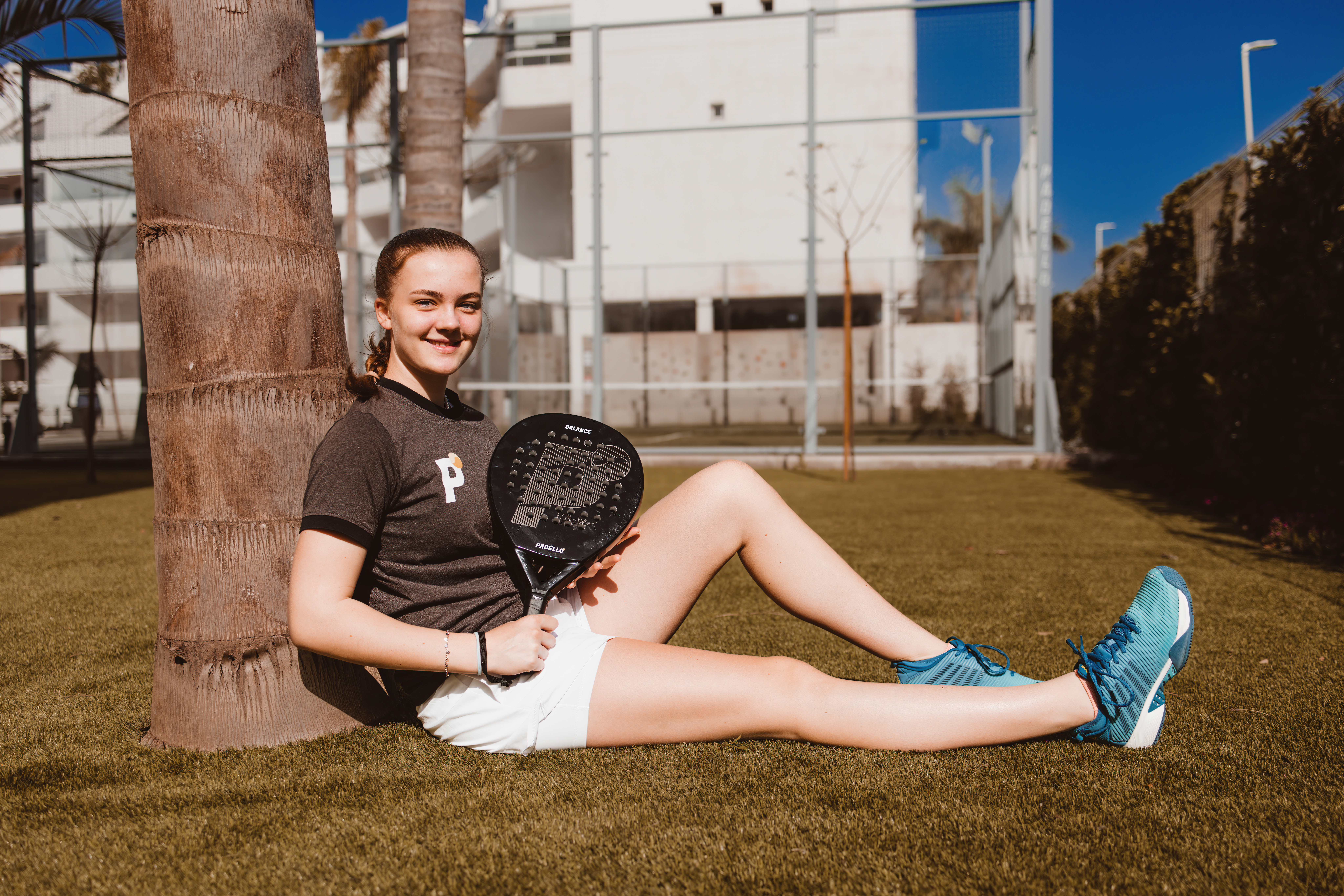 Front of plain black t-shirt.