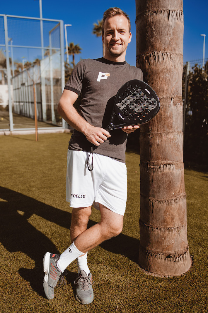 Front of plain black t-shirt.